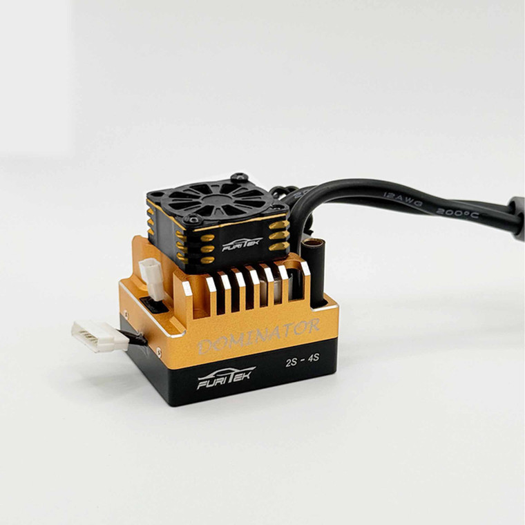 FuriTek - Furitek DOMINATOR 150A Sensored Brushless ESC  2S to 4S LiPo  for 1/16 & 1/10 RC Bashers - 2661