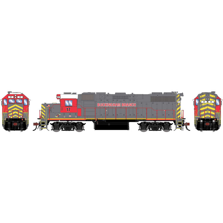 Athearn - HO GEN GP38-2 Locomotive, BB #17 - G-2375