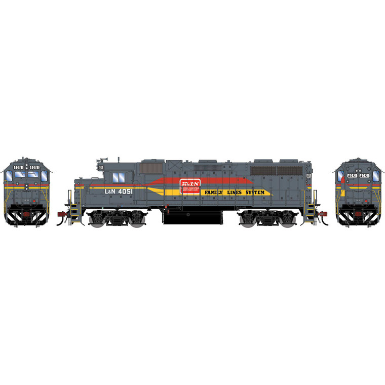 Athearn - HO GEN GP38-2 Locomotive, LN #4051 - G-2376