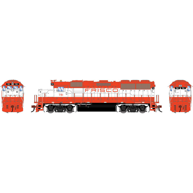 Athearn - HO GEN GP50 PH I Locomotive, Legendary Liveries SLSF #791 - G-2449