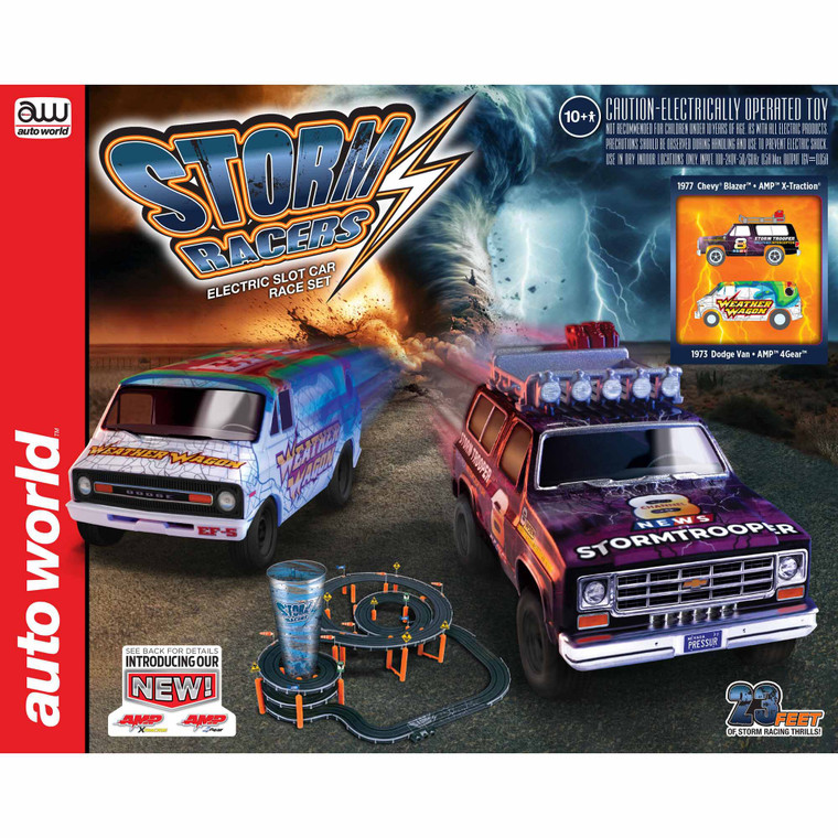 RDZ - 23' Storm Racers Slot Race Set - SRS362