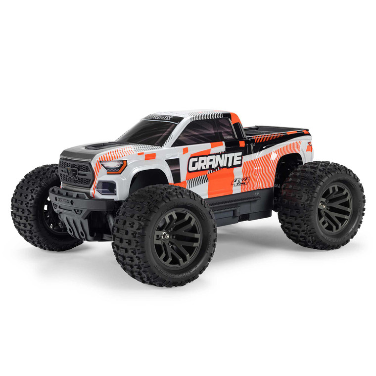 Arrma - 1/10 GRANITE 4X4 RTR Brushed Monster Truck, Orange - 4202V4T3