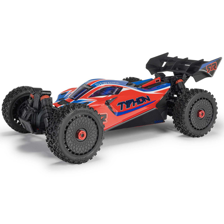 Arrma - 1/8 TYPHON 4X4 RTR Brushed Buggy, Red - 4206V4T3