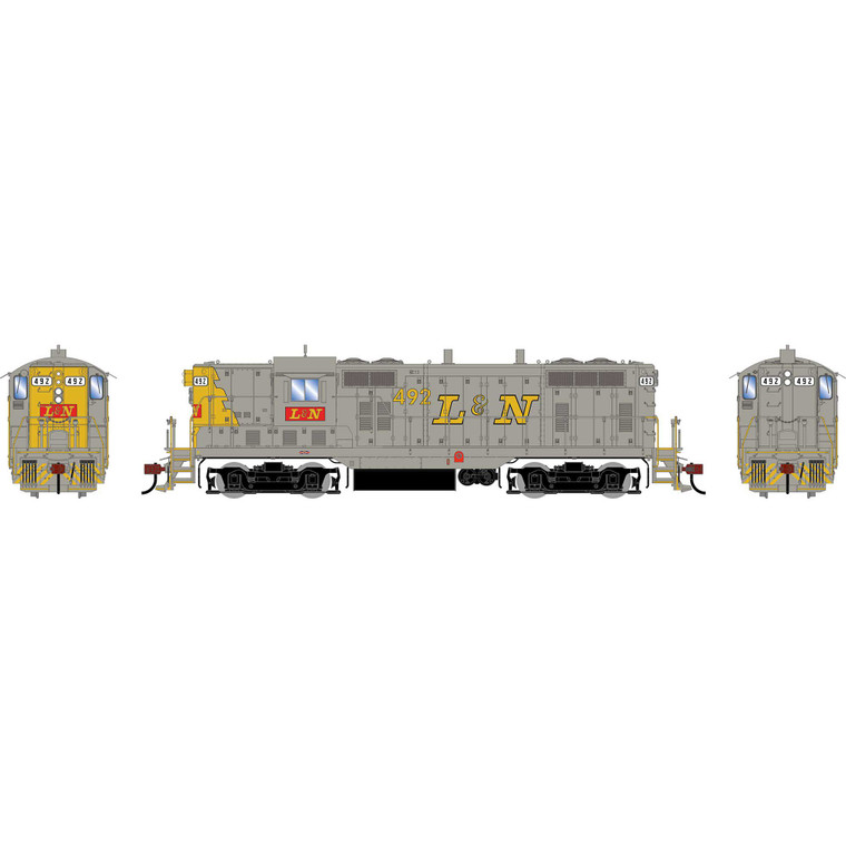 Athearn - HO GEN GP7L Locomotive w/DCC & Sound, LN #492 - G-2316 Athearn - HO GEN GP7L Locomotive w/DCC & Sound, LN #492 - G-2316