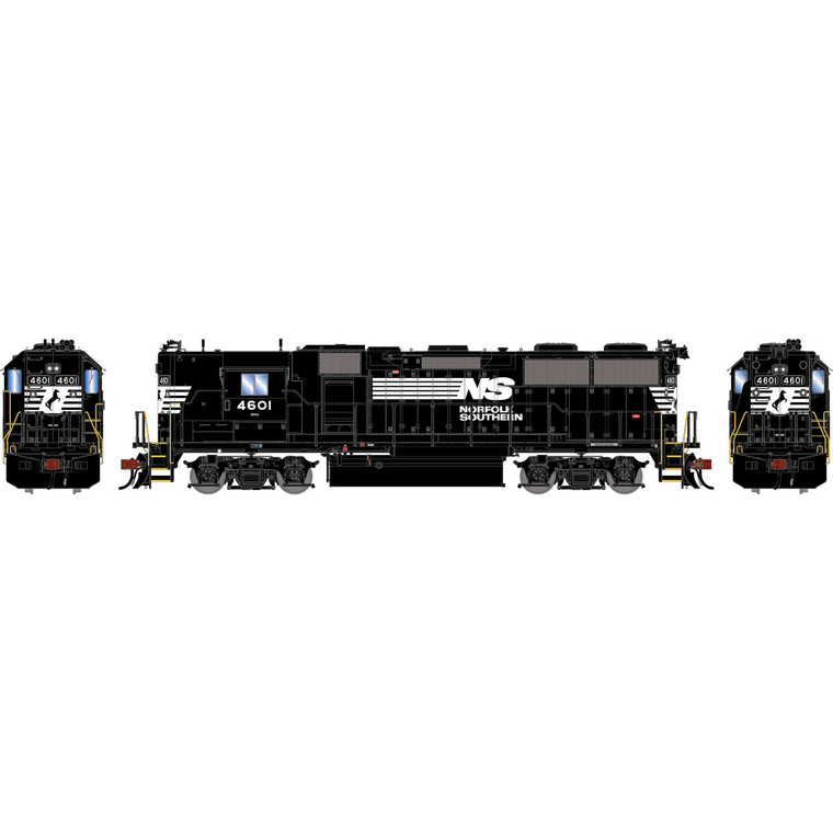 Athearn - HO GEN GP49 Locomotive w/DCC & Sound, NS #4601 - G-2436