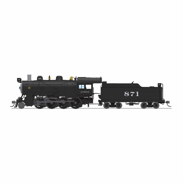 Broadway Limited Imports - HO 2-8-0 Consolidation No-Sound / DCC-Ready , ATSF 873 - 8746 Broadway Limited Imports - HO 2-8-0 Consolidation No-Sound / DCC-Ready , ATSF 873 - 8746