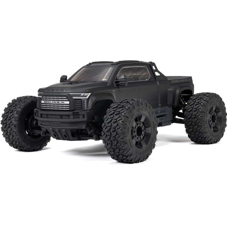 Arrma - 1/10 BIG ROCK 4X4 223S BLX BRUSHLESS STREET TRUCK RTR WITH DSC, (Black) - 4312V4T1