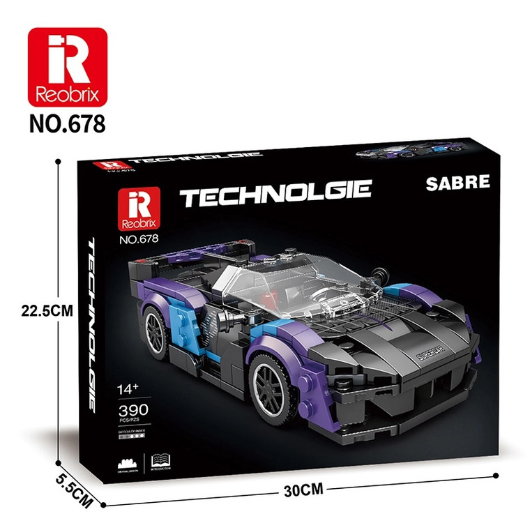 Reobrix - Sabre 1:24 390pcs - 678