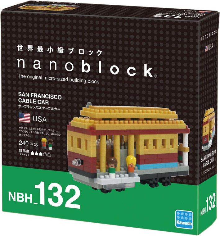 Nanoblock - San Frisco Cable Car - 20294