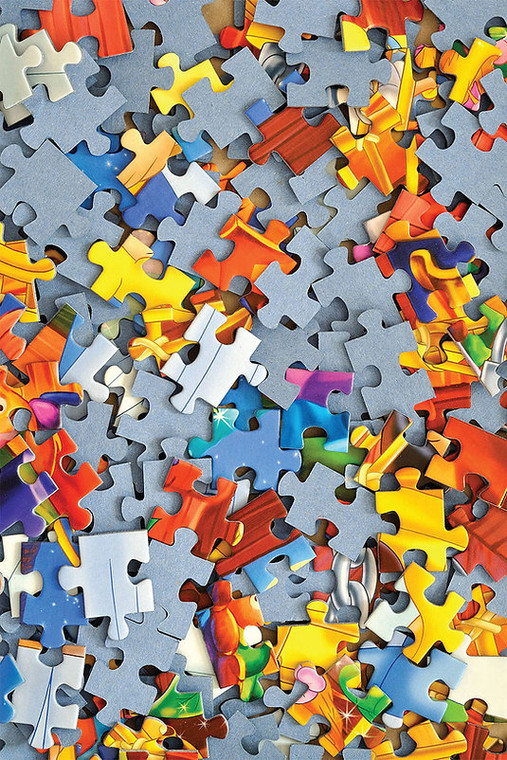 Tomax Puzzles - 1000pc Colorful Puzzle - 100283