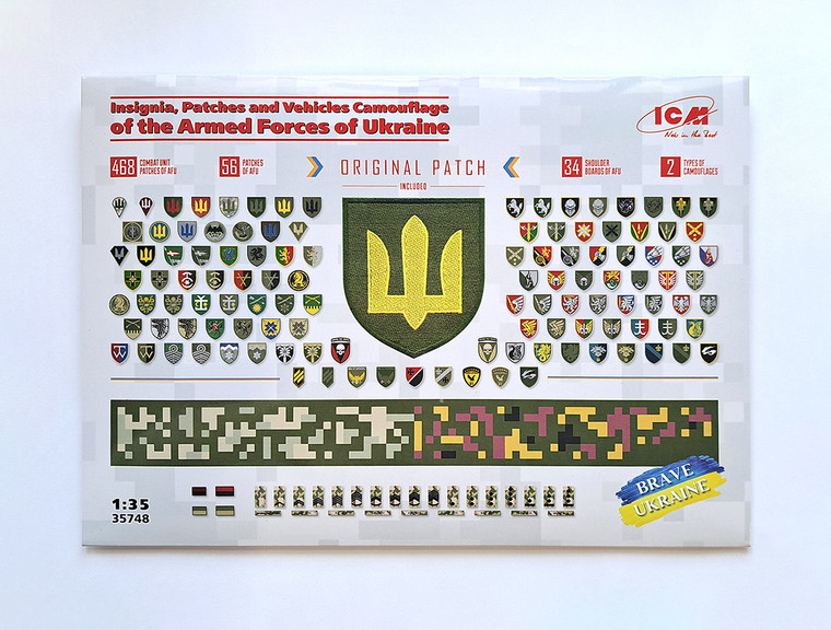 ICM Models - Insignia&Patches Ukrainian Vehicles 1:35 - 35748