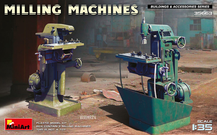 Mini Art Models - Milling Machines 1:35 - 35663