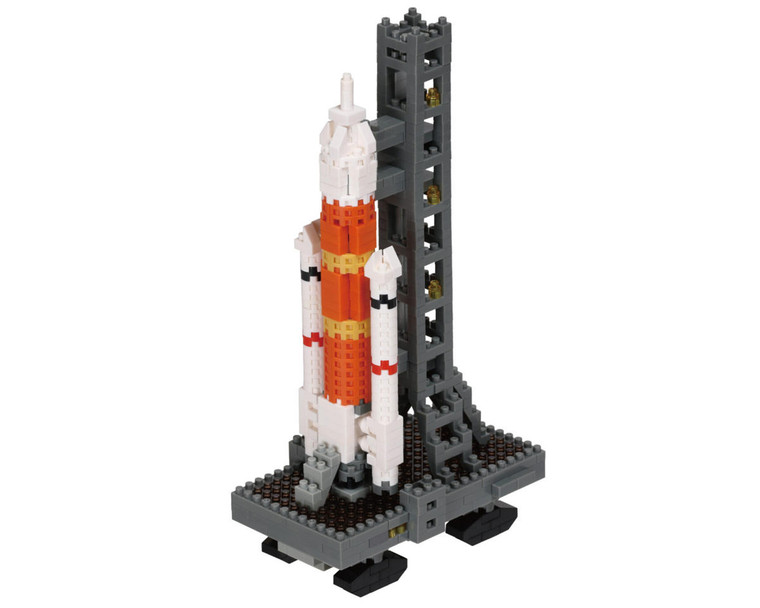Nanoblock - Rocket and Launch Pad - 22635
