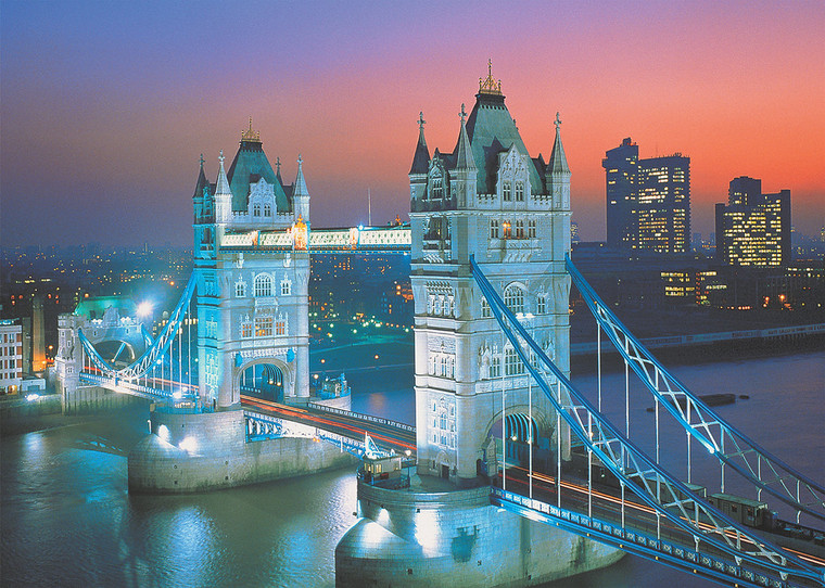 Tomax Puzzles - 1000pc Tower Bridge at Night - 100093