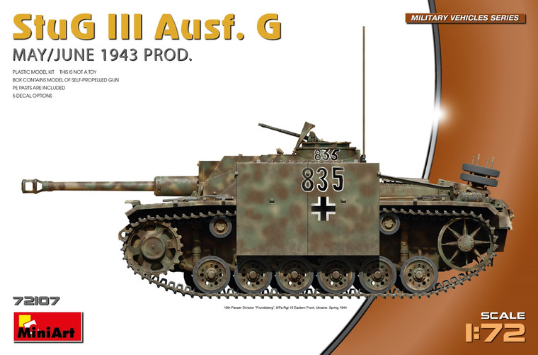 Mini Art Models - StuG III Ausf. G May Prod 1:72 - 72107