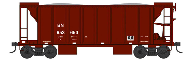Bowser - N 2-Bay Ballast Car BN 953275 - 38304