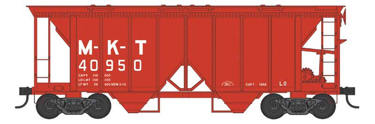 Bowser - N 2-Bay Cvd Hopper MKT 40950 - 38285