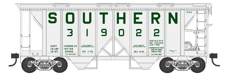 Bowser - N 2-Bay Cvd Hopper Southern 319081 - 38291