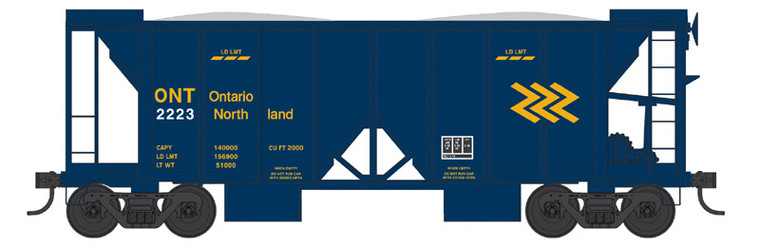 Bowser - N 2-Bay Ballast Car ON 2223 - 38322