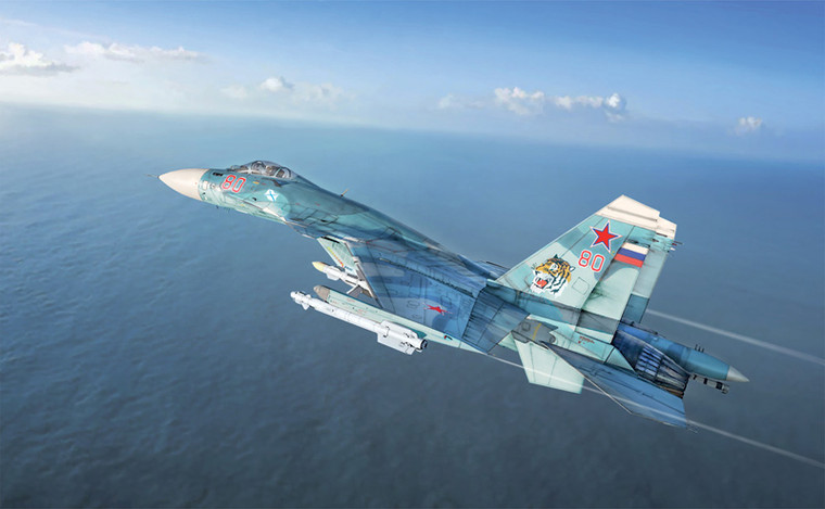 Italeri Model Kits - SU-33 Sea Flanker-D 1:72 - 197