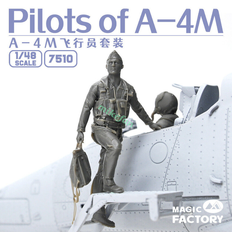 Magic Factory Models - A-4M Skyhawk Pilots Figs 1:48 - 7510