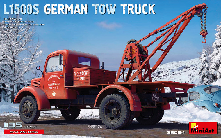 Mini Art Models - L1500S German Tow Truck 1:35 - 38054