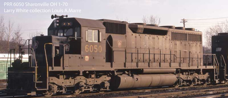 Bowser - HO EMD SD40 PRR#6050(sm logo)DCC/Sound - 25628