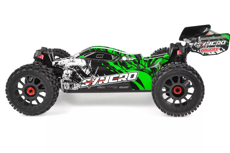 Corally - Syncro 2WD 1/8 3-4S Brushless Off Road Buggy, RTR, Green - 00289-G