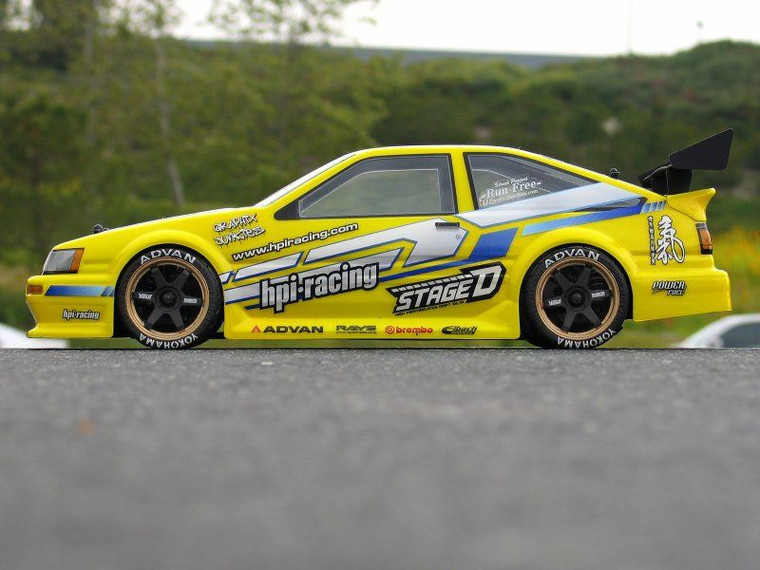 HPI Racing - Toyota Levin AE86 Clear Body (190mm) - 17214