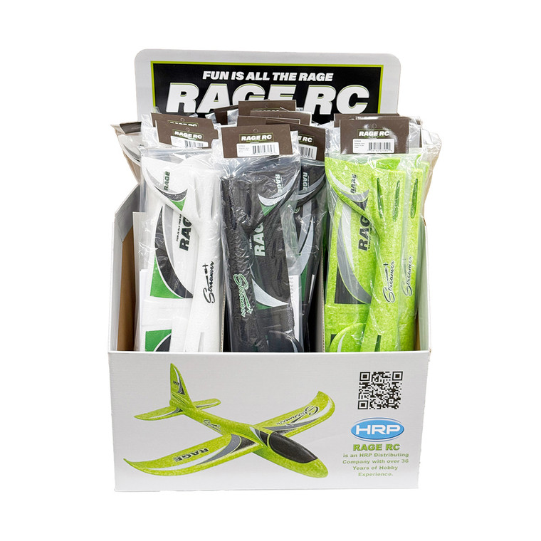 Rage RC - Rage RC Streamer Counter Display (Holds 24 Gliders) - STREMDIS Rage RC - Rage RC Streamer Counter Display (Holds 24 Gliders) - STREMDIS