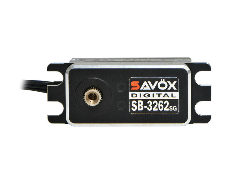 Savox - High Torque, High Voltage Brushless Servo, Black Edition - SB3262SG-BE Savox - High Torque, High Voltage Brushless Servo, Black Edition - SB3262SG-BE
