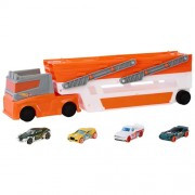 Mattel - 1:64 Scale Diecast - Hot Wheels City - Mega Hauler - 4 Pack