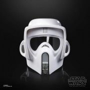 Hasbro Inc - Star Wars Roleplay - The Black Series - Ep VI ROTJ - Scout Trooper Electronic Helmet - 5L00
