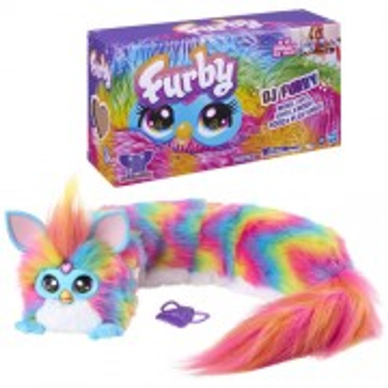 Hasbro Inc - Furby Interactive Plush - DJ Furby Rainbow - 2 Pack