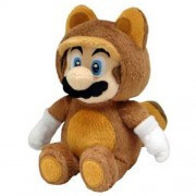 Nintendo - Nintendo Plush - Super Mario Bros. 3 - 9" Tanooki Mario - 6 Pack