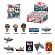 Monogram - 3D Foam Collectible Bag Clips - Jaws (50th Anniversary) - S01 - 24pc Blind Bag Display - 24 Pack