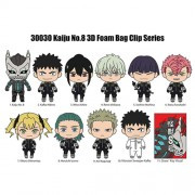 Monogram - 3D Foam Collectible Bag Clips - Kaiju No. 8 - S01 - 24pc Blind Bag Display - 24 Pack