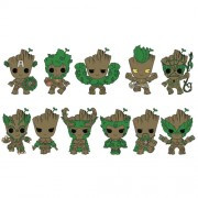 Monogram - 3D Foam Collectible Bag Clips - Marvel - Groot Collection - S02 - 24pc Blind Bag Display - 24 Pack