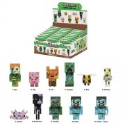 Monogram - 3D Foam Collectible Bag Clips - Minecraft Classic (Seasonal) - S03 - 24pc Blind Bag Display - 24 Pack