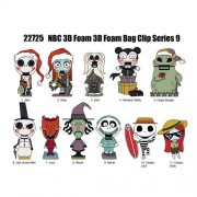 Monogram - 3D Foam Collectible Bag Clips - NBC - S09 - 24pc Blind Bag Display - 24 Pack