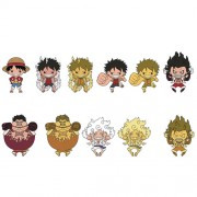 Monogram - 3D Foam Collectible Bag Clips - One Piece - S04 - 24pc Blind Bag Display - 24 Pack