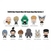 Monogram - 3D Foam Collectible Bag Clips - One Punch Man - S02 - 24pc Blind Bag Display - 24 Pack