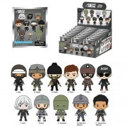 Monogram - 3D Foam Collectible Bag Clips - Six Siege - S01 - 24pc Blind Bag Display - 24 Pack