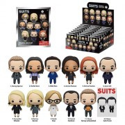 Monogram - 3D Foam Collectible Bag Clips - Suits - S01 - 24pc Blind Bag Display - 24 Pack