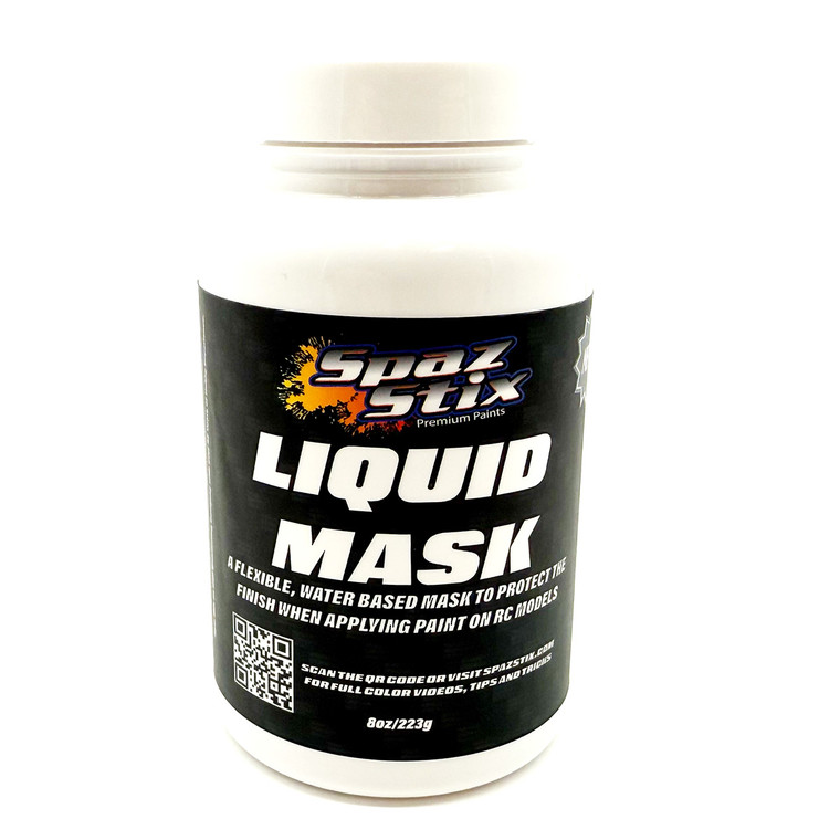 Spaz Stix - Water Based Liquid Mask V2, 8oz - 0008V2