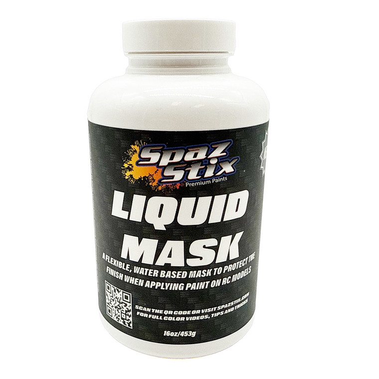 Spaz Stix - Water Based Liquid Mask V2, 16oz - 0016V2