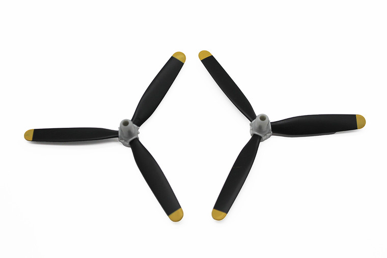 Rage RC - 3-Blade Prop & Spinner (2); F4U BL - A1636