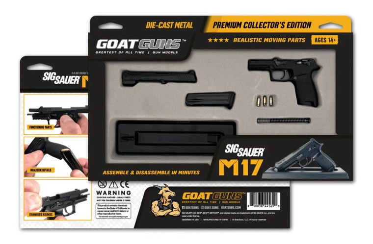 GoatGuns - SIG Sauer M17 model Pistol in black - M17-BLACK