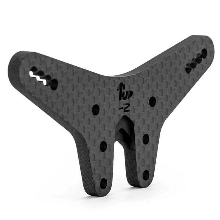 1UP Racing - CF1 -2mm Rear Shock Tower, AE RC10B7 - 15516
