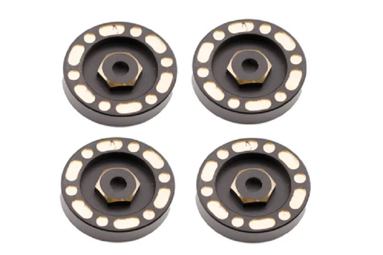 Power Hobby - Brass 7mm Hex Hub Weight Set, for HPI Venture18 - 7342